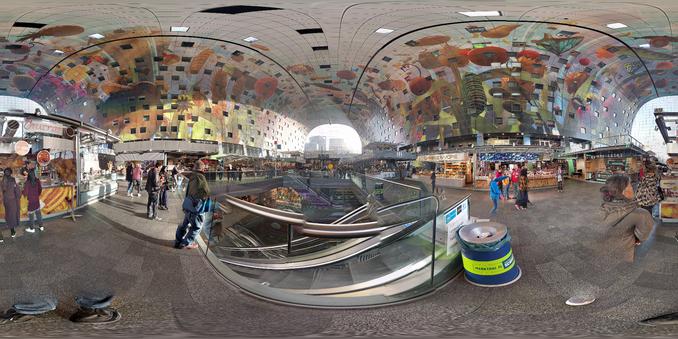 360grad-Panorama aus dem Inneren