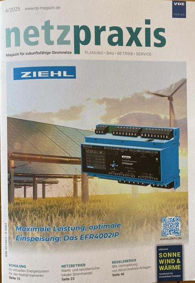 Titelseite der Ausgabe des Fachmagazins Netzpraxis 4/2025