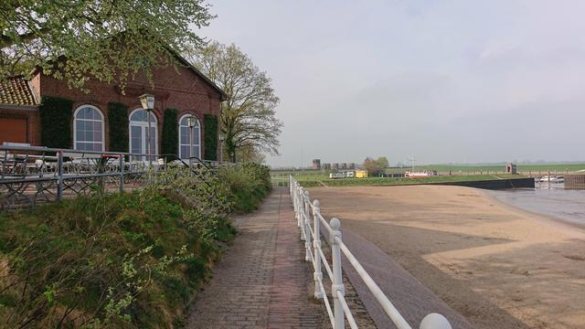 Weg in Dangast am Meer