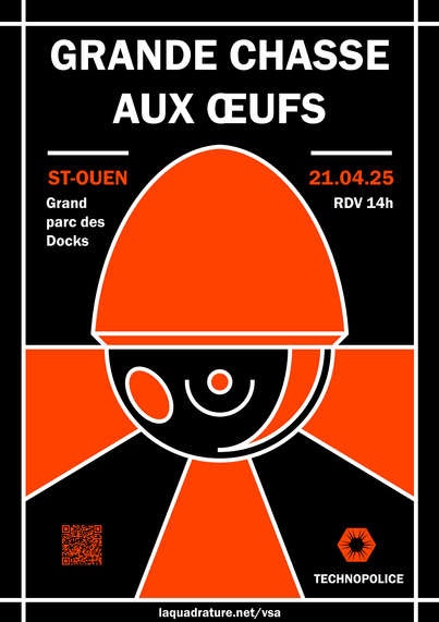 Grande chasse aux œufs

St-Ouen Grand parc des Docks

21.04.25 RDV 14h