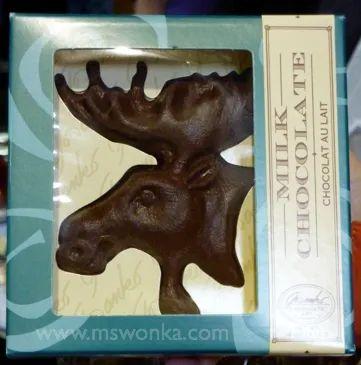 A chocolate moose.