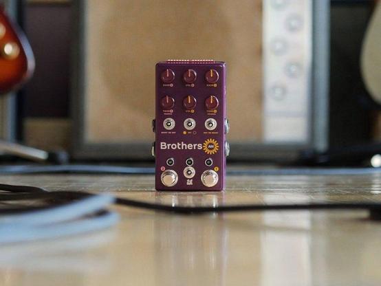 Chase Bliss and Analog Man AM Overdrive Guitar Effects Pedal