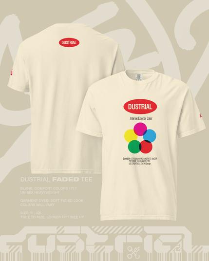 Spraycan faded tee