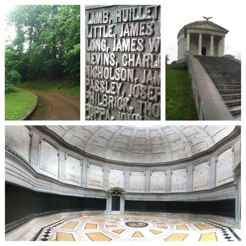 A collage of pictures form Vicksburg, Mississippi