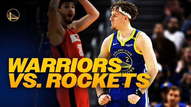 Warriors BEST PLAYS vs. Rockets | 2024-25 NBA Highlights
