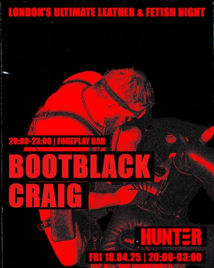 Hunter bootblack Stand