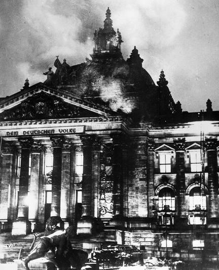 Der brennende Reichstag am 27./28. Februar 1933