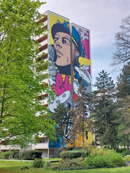"Departure" by BustArt in the ArtPark Tegel in Berlin, Germany