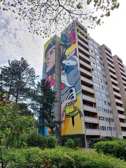 "Departure" by BustArt in the ArtPark Tegel in Berlin, Germany