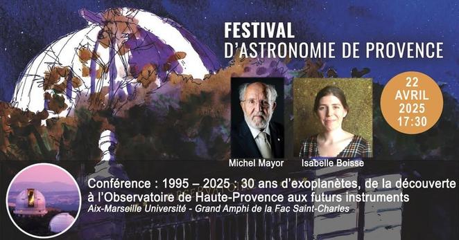 Affiche annonçant la conférence : campus St Charles le 22 avril 17:30