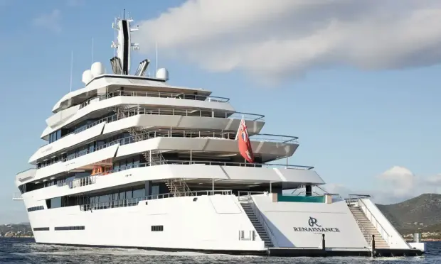El megayate 'Renaissance', realizado por los astilleros vigueses Freire Shipyard. (Superyatch Awards 2025)