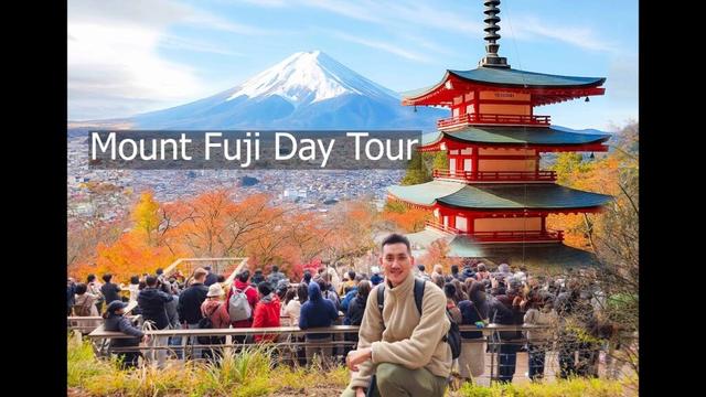 Japan Trip #10, Mount Fuji Day Tour | Oshino Hakkai, Chureito Pagoda & Dinner at Kura Sushi Bar