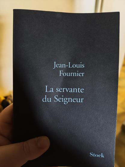 Couverture du livre de Jean-Louis Fournier, titre et auteur sur fond bleu marine