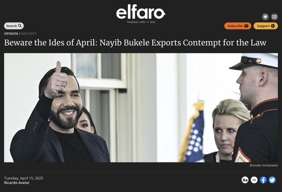 screenshot of headline