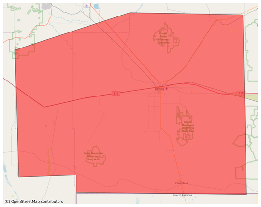 Dust Storm Warning -  - NWS El Paso Tx/Santa Teresa NM