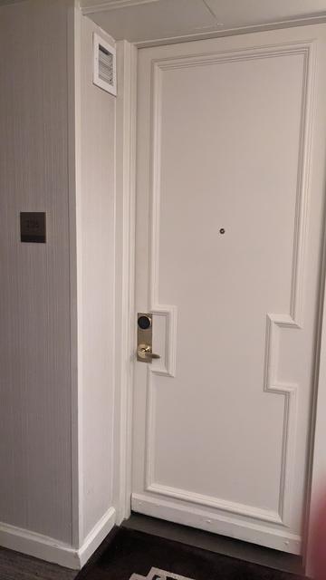 room 2128 hotel door