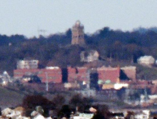 High Rock Tower, 30 Circuit Ave, Lynn MA photographed from Buck Hill.