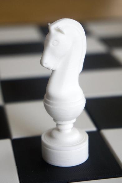 3d printed white knight