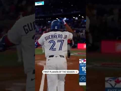 First Plakata Of The Season For Vladimir Guerrero Jr. 💣