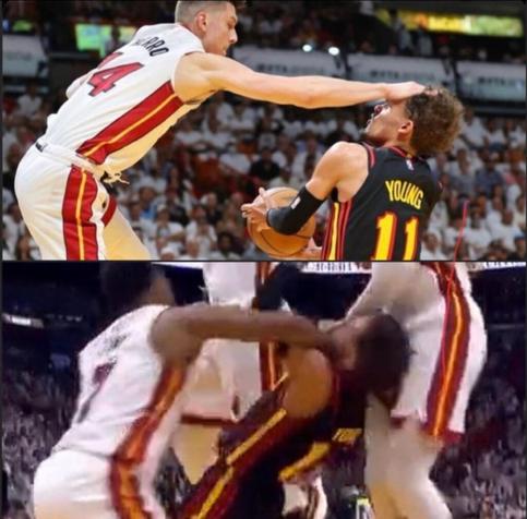 Knowing that the refs will be in their "feelings" tomorrow, I'm expecting alot of non calls in the Favor of the Heat (at home) like this: