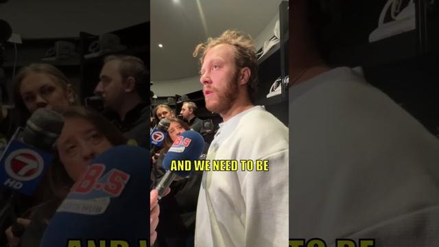 David Pastrňák on Wearing The 'C' For The Bruins