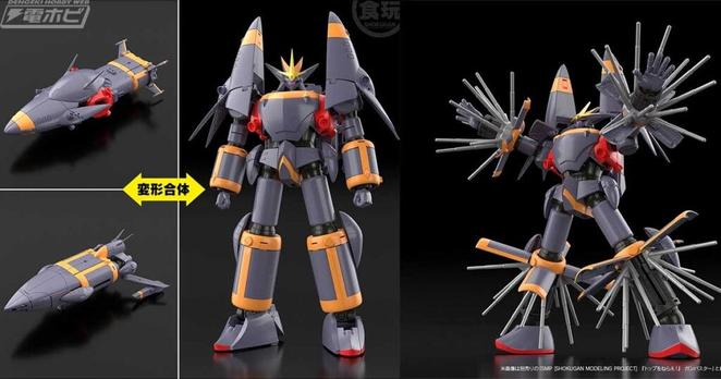 『トップをねらえ！』ガンバスターがバンダイの食玩プラモデル「SMP」から登場！プレミアムバンダイ限定の「炎となった無敵のガンバスターオプションパーツセット」も同時展開！ - 電撃ホビーウェブ