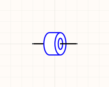 schematic symbol for a ferrite bead