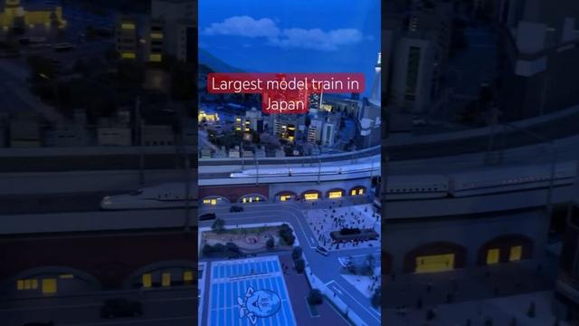 Largest model railway in Japan #nagoya #maglev #maglevpark #travel #japantrains #trains