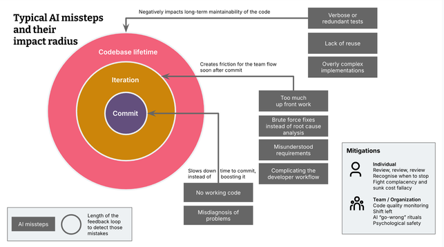 diagram from the article "Typical AI missteps and their impact radius"