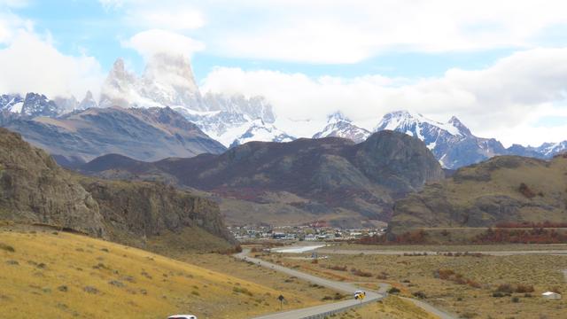 Fitz Roy...wie immer unter Wolken