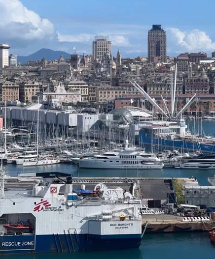 Cruiseship in Europe