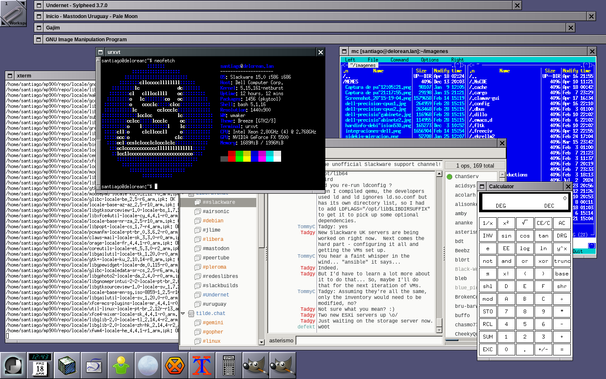 Window Maker en Slackware 15 32-bits