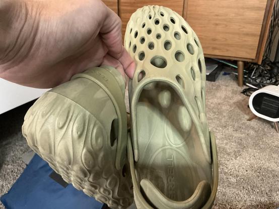 possibly terrifying shoes for people with trypophobia due to the number and shape of holes