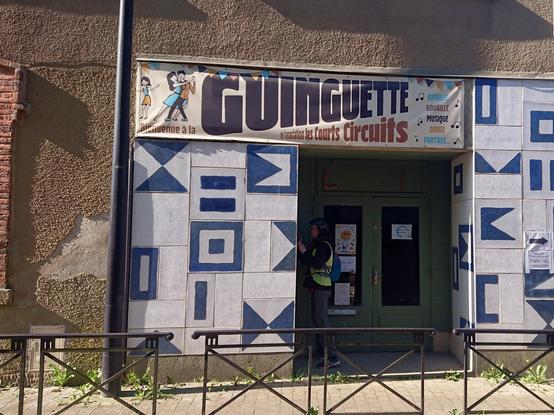 La façade de l'association Courts-Circuits au tiers-lieu d'Alençon