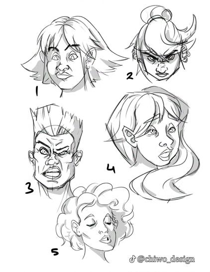 face sketches