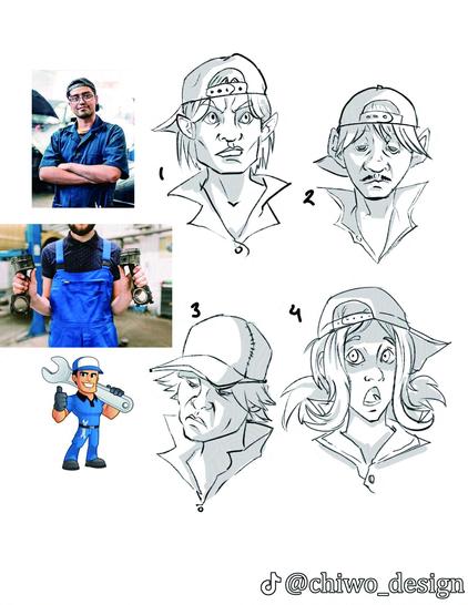 face sketches