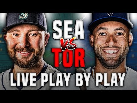 TORONTO BLUE JAYS vs. SEATTLE MARINERS - Apple TV Game - LIVE Play By Play (April 18 2025)
