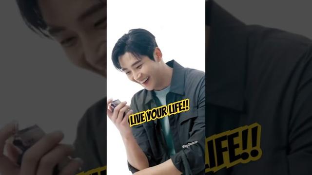 #Throwback 220418. These ads for #ANDZ were released. Live your life!! #ROWOON #로운 #김석우 #ロウン