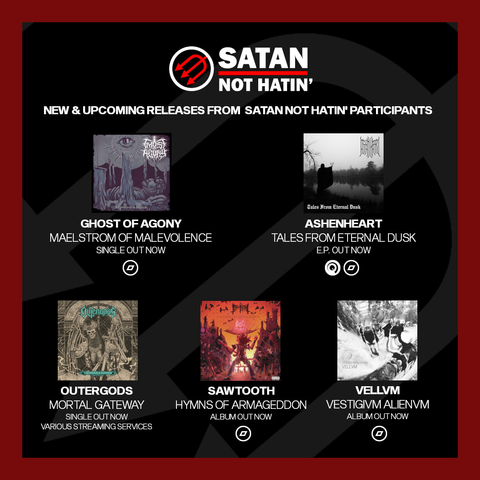 Cover art for all releases mentioned in the body of this post.