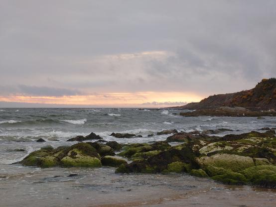 Rocks and sea