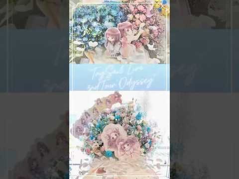 【フラスタ/ #麻倉もも 】TrySail ツアー” Odyssey ” 幕張公演【フラワースタンド花】 #vlog #イラスト