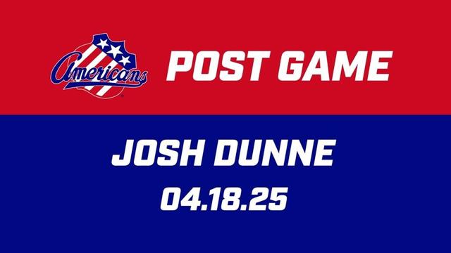 Josh Dunne Post Game | 04.18.25