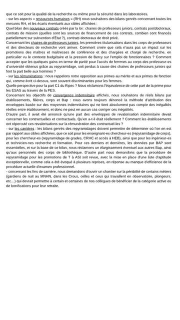 Page 2 de l'expressionn commune en séance  des 2 SUD