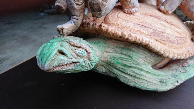 Head of the great A'Tuin