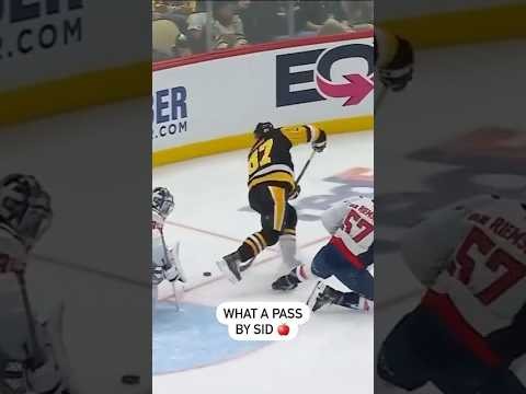 UNREAL Pass By Sidney Crosby 😱
