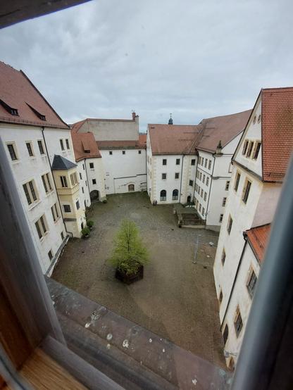 Patio de prisioneros de Colditz