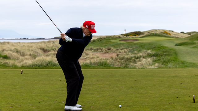 Top golf analyst gives insight into Donald Trump's game after playing with US president amid cheating claims
