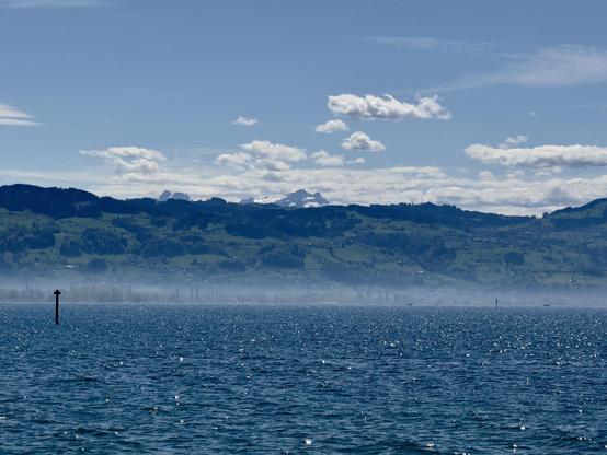 bodensee, hügel und berge