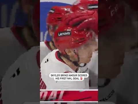 Skyler Brind'Amour's First NHL Goal 🚨