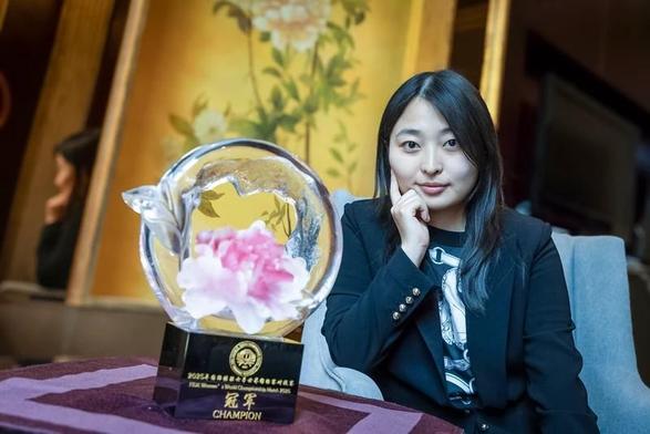 The FIDE Women's World Chess Champion 2025: GM Ju Wenjun.

Photo: Anna Shtourman / FIDE
Caption: lichess